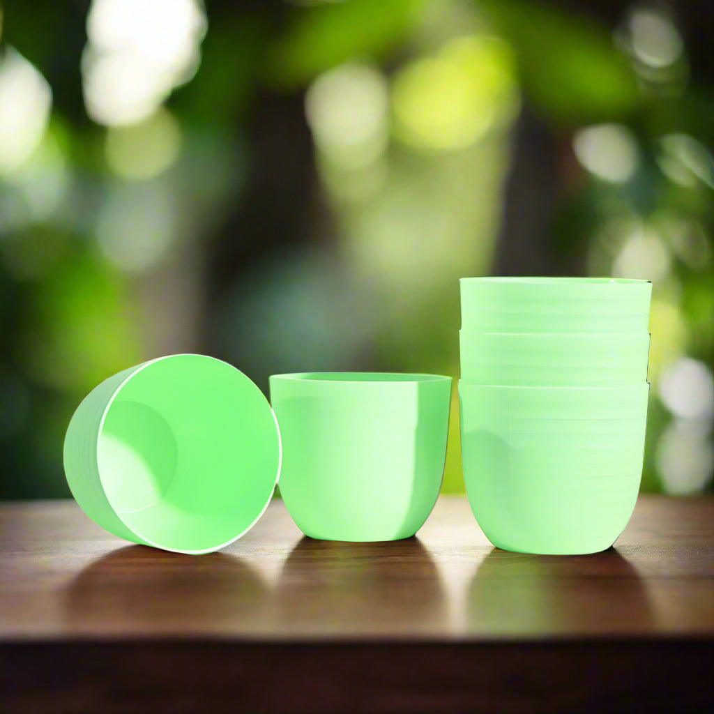 Plastic Cup Plant Pots