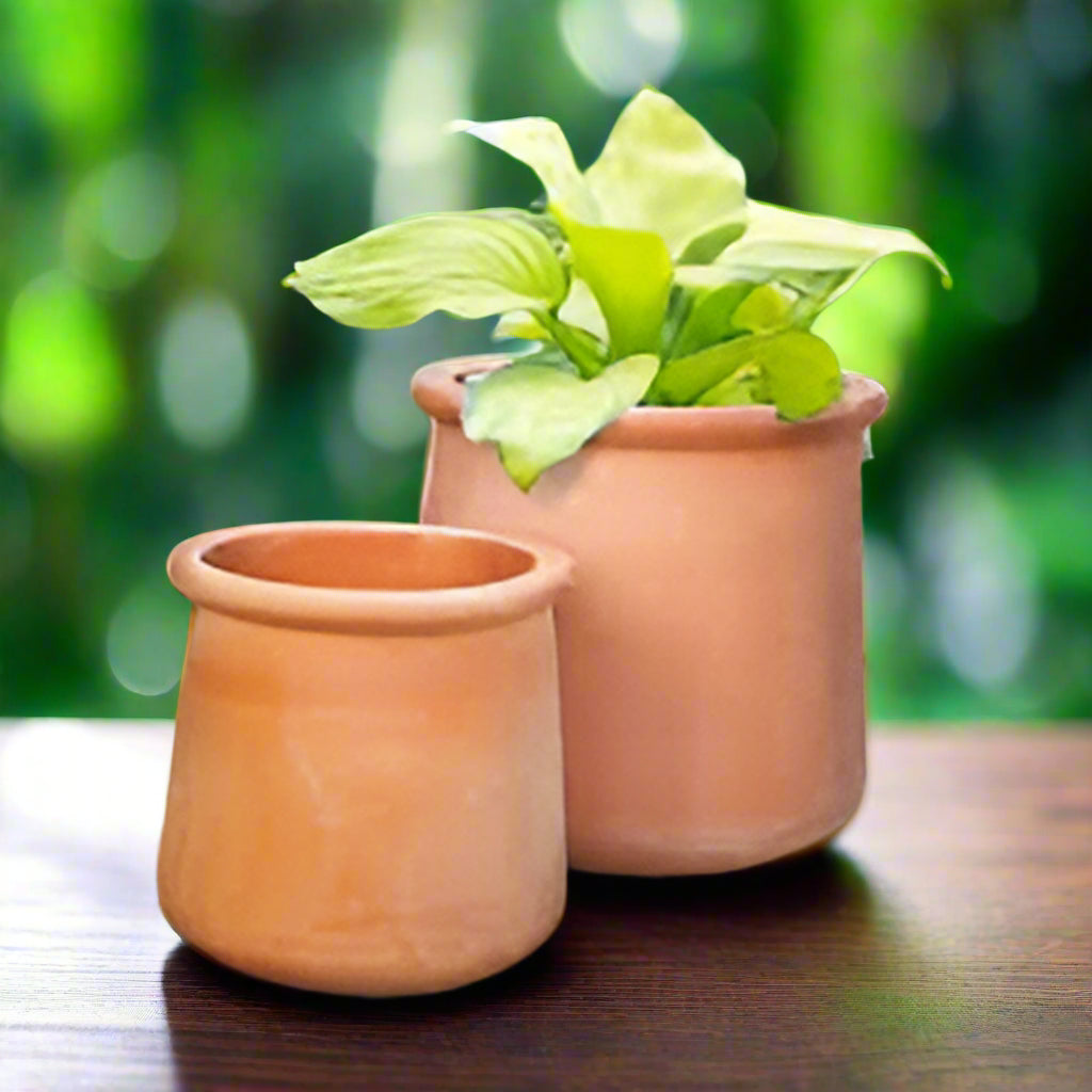 Terracota Short Cylindrical